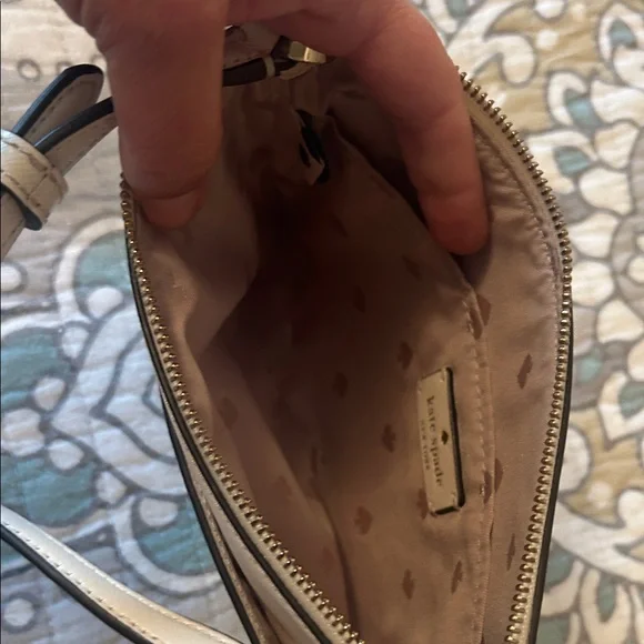 kate spade Cream Leather Crossbody Wallet Bag - Picture 7 of 12